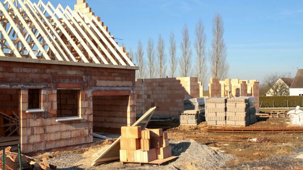 Construction d'une maison en maçonnerie