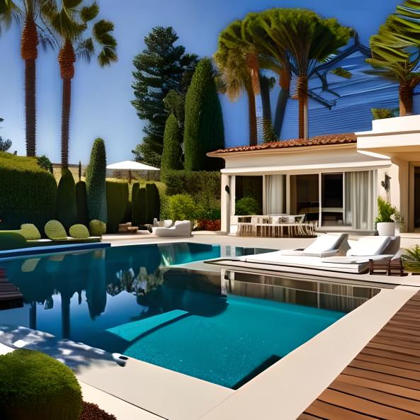 Piscine en Béton Moderne à Miramas