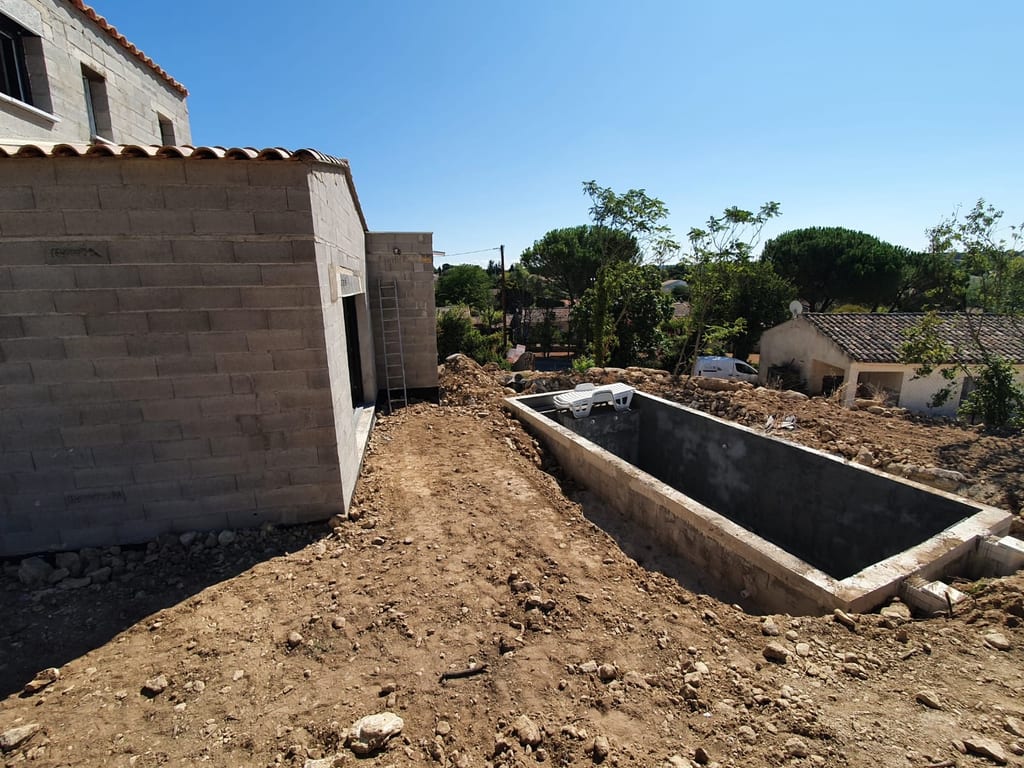 Construction d'une maison à Marseille par Les Maisons Vertes Provençales