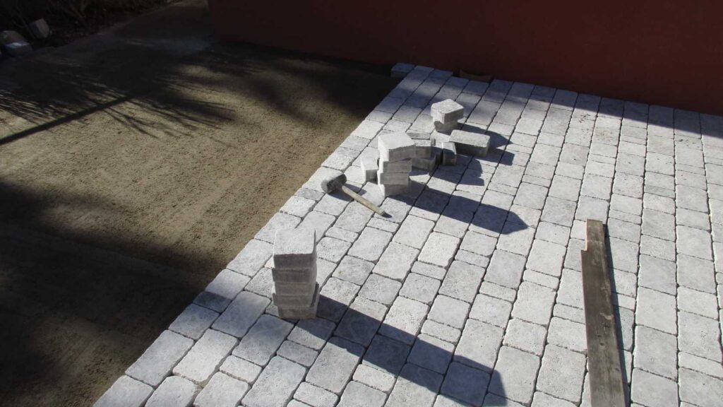 Devis main d'oeuvre Maçonnerie Pavé