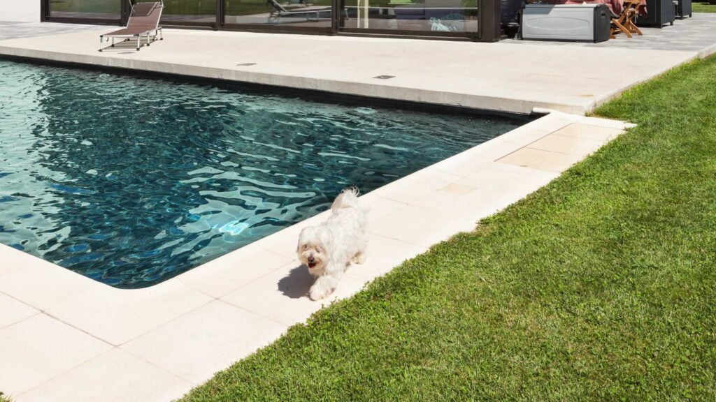 Piscine en béton à Martigues