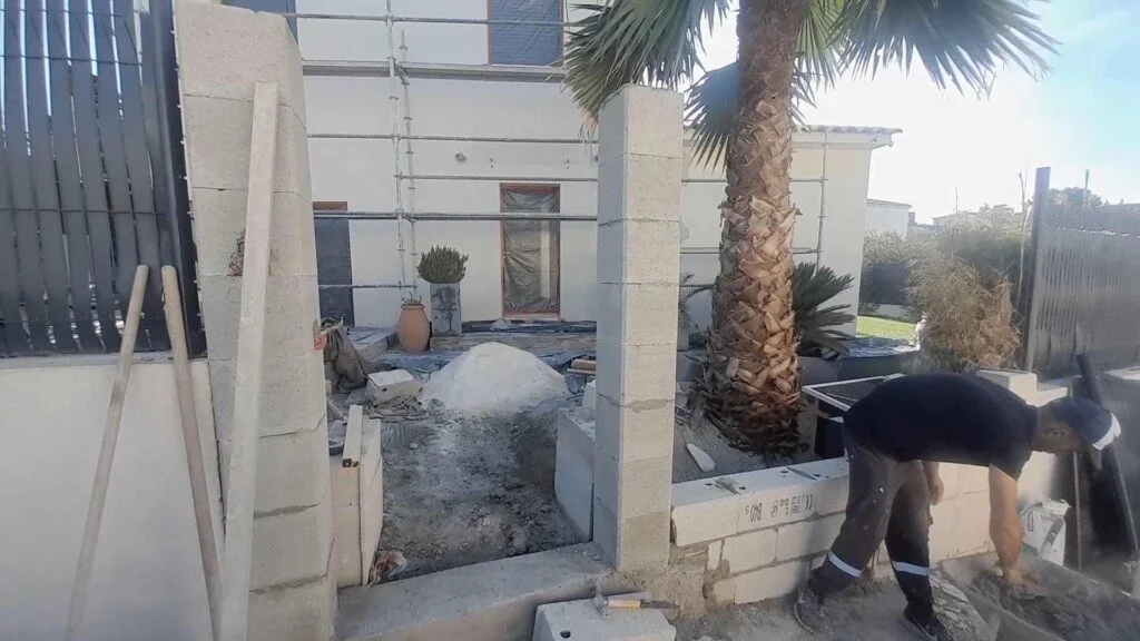 Piliers béton Luynes