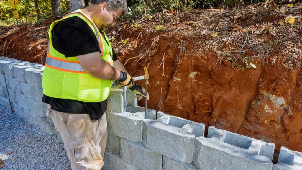 mur de soutènement Marseille 13006