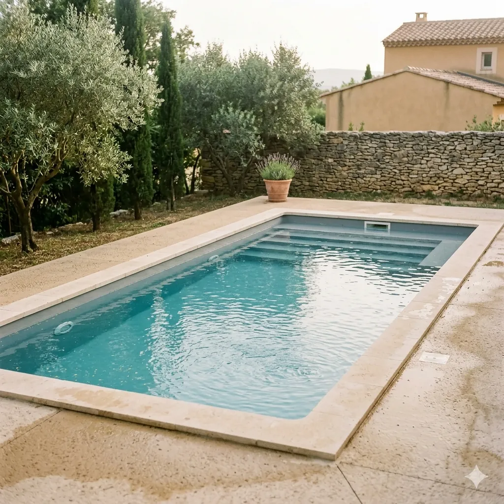 Catalogue 4 piscines béton clés en main Provence