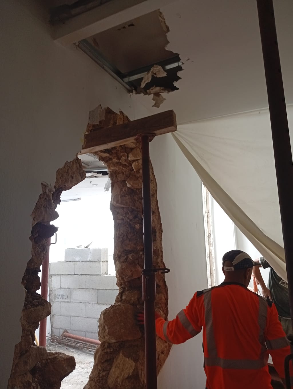 Extension de maison sur notre chantier d'Endoume, à Marseille
