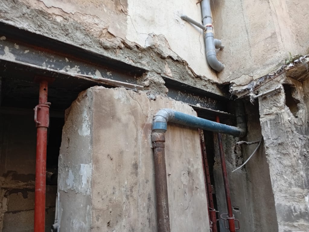 Ouverture d'un mur porteur sur notre chantier d'Aix-en-Provence