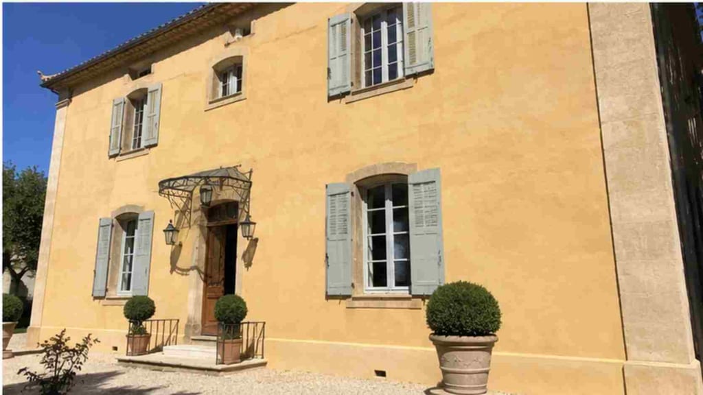 Ravalement d'une bastide XVIIIe à la chaux aérienne à Aix-en-Provence